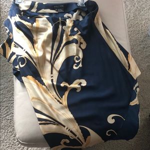 One Shoulder Ruffle Blouse